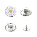 10Pcs/pack Adjustable With Screwdriver Jeans Buttons Clothing Pants Nail Free Waist Extenders Button 17mm Sewing Accessories Waist Buckle Jeans. 