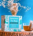 Spearmint Mint Tea Bags | 20 Pure Spearmint Tagless Tea Bags | Aids In Hormonal Balance. 