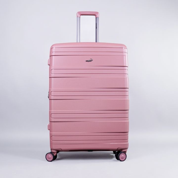 Crocodile%20%7C%203Pcs%20Set%20(28%20Inch)%20%7C%20Peach%20%7C%20100%25%20Polypropylene(PP)%20%7C%20Expandable%20%7C%202101%20%7C%20Anti%20Theft%20%7C%20TSA%20Lock%20-%20Image%202