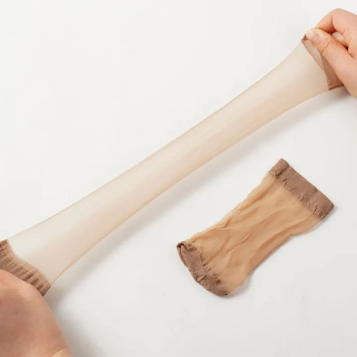 Women's%20Transparent%20Ankle%20Stockings%20Socks.%201%20Pair%20-%20Image%203