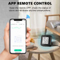 Bizzy SMATRUL Touch Screen Smart AC Remote Control Universal WiFi IR Remote Control Air Conditioner Work for Tuya Google Home alexa. 