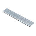 OYPFXMI 12x Adhesive Car Truck Tire Tyre Wheel Balance Weights Strips 2.1oz/60g Silver. 
