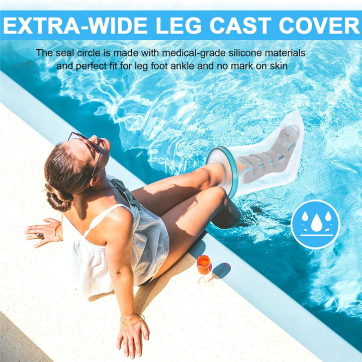 1%20PCS%20Waterproof%20Leg%20Cast%20Cover%20for%20Shower%20Adult%20Reusable%20Shower%20Boot%20Cover%20for%20Leg%20Foot%20Ankle%20-%20Image%203