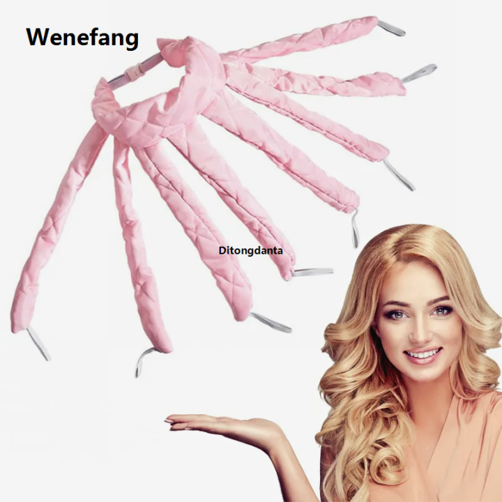 Wenefang%20Hairdressing%20curls,%20stick%20DIY%EF%BC%8Dno%20hot%20head%20octopus%20shape%20with%20curling%20iron%20overnight%20no%20hot%20curls%20easy%20salon%20tool%20-%20Image%203