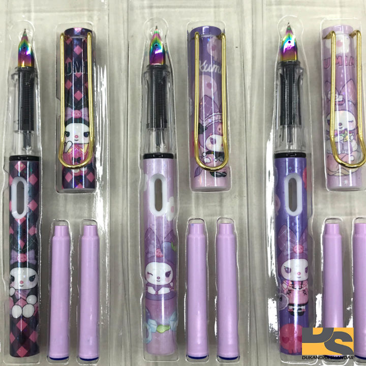 Bizzy%20Premium%20quality%20Kuromi%20Ink%20pen%20with%20crystal%20box%20/%20fountain%20pen%20with%202%20cartridges%20cute%20stationery%20for%20girls%20-%20Image%206
