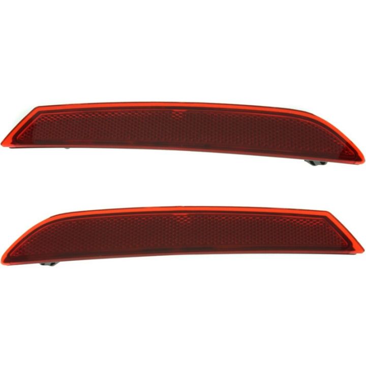 FORIDE Car Rear Bumper Reflector for 2017-2018 540I XDrive 63147851577, 63147851578