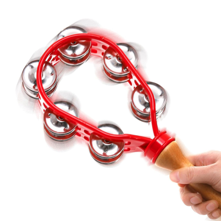 JAERBEE%202%20Pack%20Double%20Row%20Metal%20Jingles%20Hand%20Held%20Tambourine,%20Hand%20Percussion%20Instrument,%20Musical%20Bells%20for%20School%20-%20Image%205