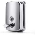 Wall Mounted Stainless Steel Manual Soap Dispenser Washroom Kitchen Bathroom Shower Dispenser 800ML. 