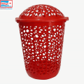 Bagmati Large Sized Laundry Basket | Plastic Sturdy Large Multipurpose Bucket With Lid | Strudy Plastic Laundry Basket. 