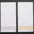 1 Pcs Cotton Rugs & 100 Pcs Disposable Hand Towels Paper. 