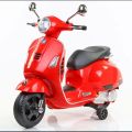 DOUBLE Battery Operated Vespa Rechargeable Ride-on Scooter for Kids. 