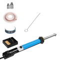 Electric Desoldering Iron + Desoldering Pump, Desoldering Tool Solder Sucker Tool US Plug. 