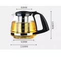 900ml Heat Resistant Glass And Green Tea Pot. 