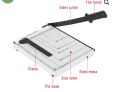Paper Cutter board 10X12 A4. 