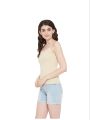 Cotton Solid Camisole/Slip for Women. 