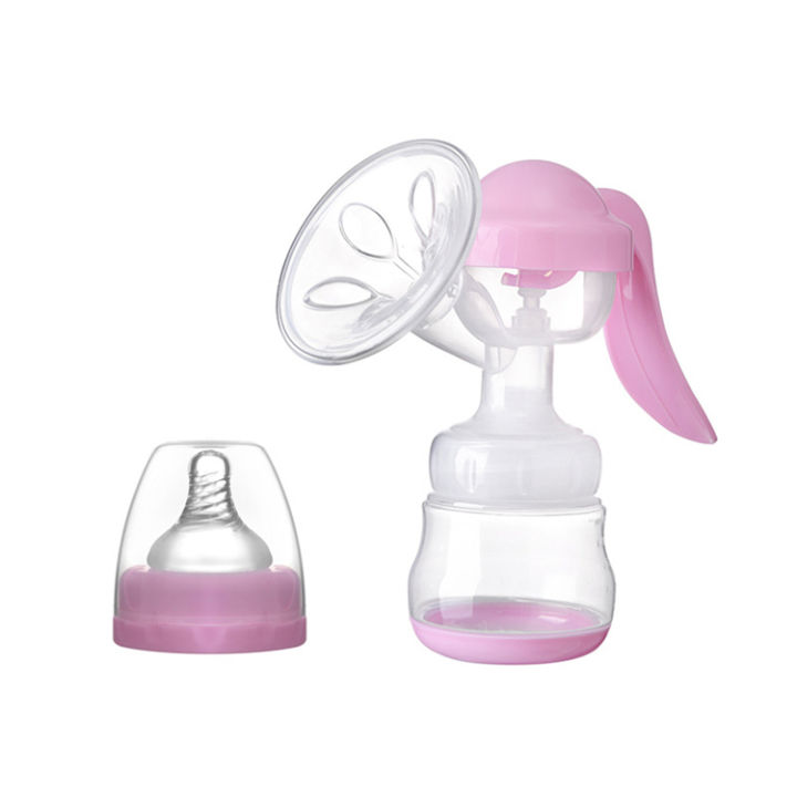Manual%20Breast%20Pump%20with%20150ml%20Feeding%20Bottle%20%E2%80%93%20Powerful%20Nipple%20Suction%20Milk%20Extractor%20for%20Easy%20Lactation%20-%20Image%204