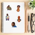 Artsy Home 25/50 Pcs Hip Hop Music Rapper Stickers for Laptops Cellphone Guitar. 