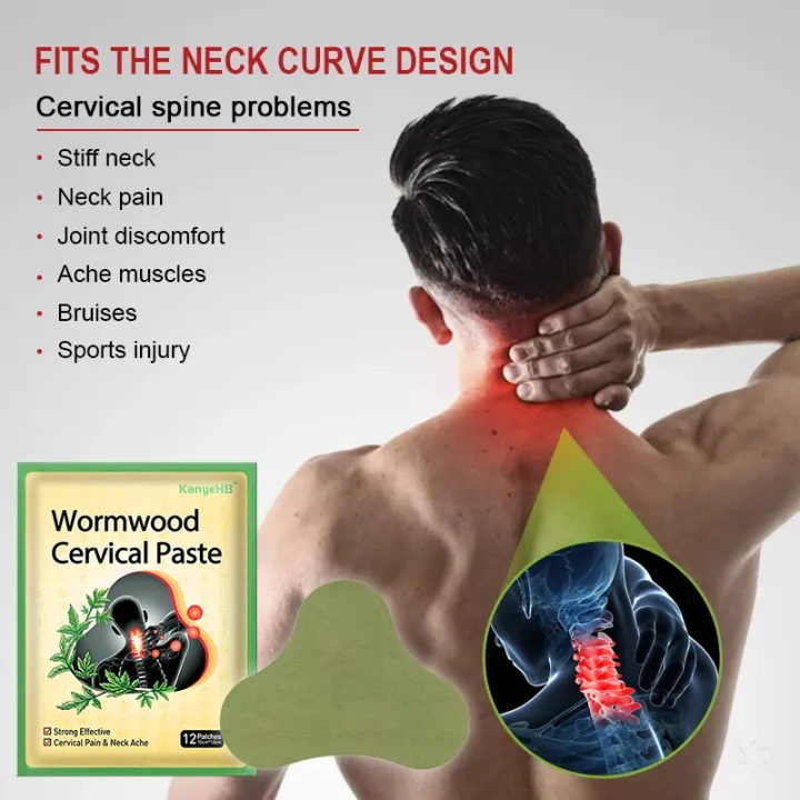 12/24/36Pcs%20Wormwood%20Cervical%20Patch%20Neck%20Spine%20Sticker%20Shoulder%20Back%20Waist%20Hands%20Relieve%20Sticker%20Arthritis%20Muscle%20Strain%20Nursing%20-%20Image%202