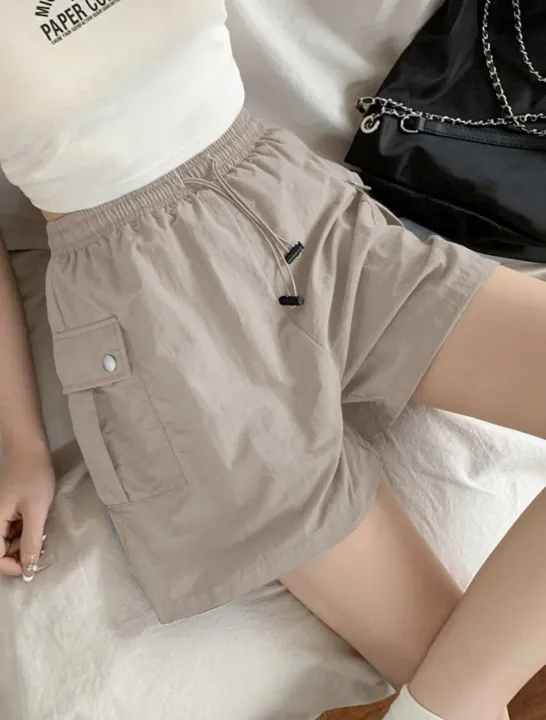 Women's%20Drawstring%20Waist%20Cargo%20Shorts%20Casual%20Loose%20Fit%20Cargo%20Pants%20Drawstring%20Waist%20Cargo%20Shorts%20-%20Image%206