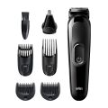Braun Nose Trimmer, Ear Trimmer, Hair Trimmer (Rechargeable and Cordless) 6-in-1 Styling Kit. 