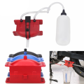 Motorcycle Chain Cleaning Machine Kit Brush Gear Cleaner Tool Red. 