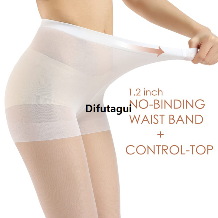 Difutagui%20Kave%201%20Pairs%20Plus%20Size%20Sheer%20Tights%20Black%20Women%20See%20Through%2020D%20Affordable%20Thin%20Stocking%20Elastic%20High%20Waist%20Office%20Ladies%20Pantyhose%20-%20Image%204