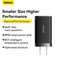 Baseus 65W GaN5 Pro Charger Quick Charge 4.0 3.0 Type C PD USB Charger Portable Fast Charger For Laptop Tablet Phone. 