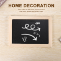 Kqueebee Double-Sided Blackboard Wooden Crafts Wooden Frame Small Blackboard Writing Message Board Home Decoration DIY Listing. 