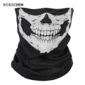 DISICHEN Outdoor Bicycle Cycling Ski Windproof Skull Half Face Mask Ghost Scarf Multi Use Hiking Camping Hunting Running Neck Warmer. 