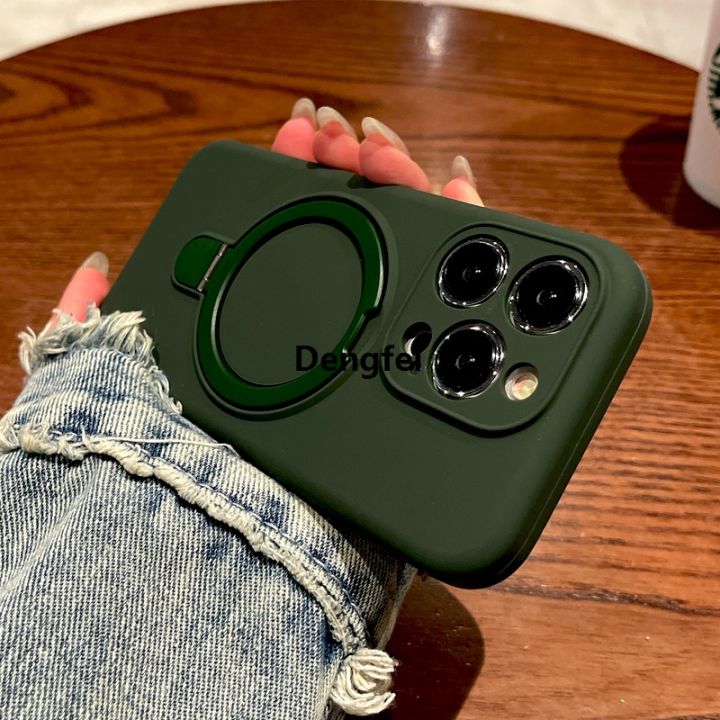 NEW%20Dengfei%20Original%20Luxury%20Liquid%20Silicone%20Rubber%20Case%20For%20iPhone%2016%2015%2014%2013%2012%20Pro%20Max%20Plus%2016Pro%2015Pro%2014Pro%2013Pro%20For%20Magsafe%20Charge%20Stand%20Cover%20-%20Image%208