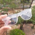 Transparent Frame Sunglasses For Men - Transparent | Fashion Clear Square Frame Sporty Looks Sunglasses For Men. 