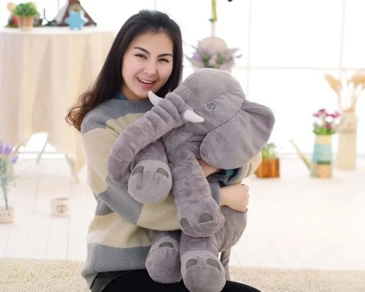 Elephant pillow for kids on sale