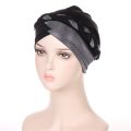 Lady Braid Head Wrap Indian Cancer Hat Turban Hat Chemo Cap Sleep Cap. 