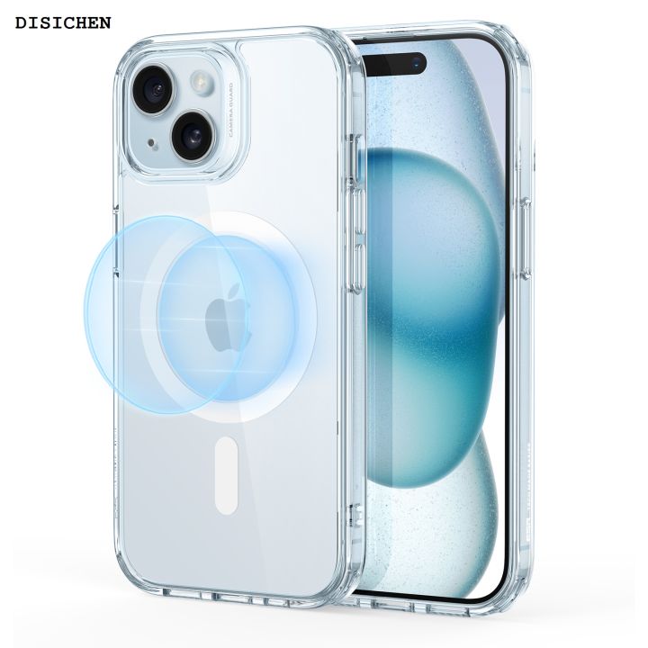 DISICHEN%20Special%20Life%20Leisure%20ESR%20for%20iPhone%2015%2015%20Pro%20Max%20MagSafe%20Case%20for%20iPhone%2015%20Pro%20Classic%20Hybrid%20Case%20for%20iPhone15%20Plus%20Clear%20Back%20Cover%20with%20HaloLock%20-%20Image%204