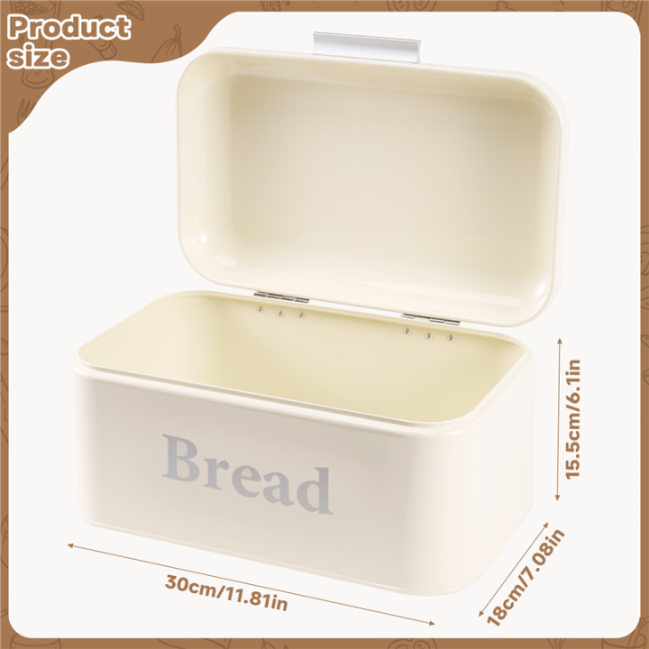 Vintage%20Bread%20Box%20Cupboard%20Iron%20Snack%20Box%20Desktop%20Finishing%20Dust-Proof%20Storage%20Box%20Storage%20Bin%20Keeper%20Food%20Kitchen%20Shelf%20Decor%20White%20-%20Image%208