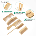 Sutuiying 1 natural bamboo and wood comb, smooth hair, anti-static Sales promotion scalp massage bamboo and wood comb, hairstyle comb. 