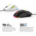 Fantech Phantom II VX6 Neon Macro Gaming Mouse with Ergonomic Design & RGB Lighting Effects. 