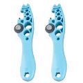 2Pcs High Practicality Plastic Ampoule Bottle Opener Lightweight Grinding Wheel Multifunctional Ampoule Cutter Portable Durable Ampoule Bottle Breaker Clinic Use. 