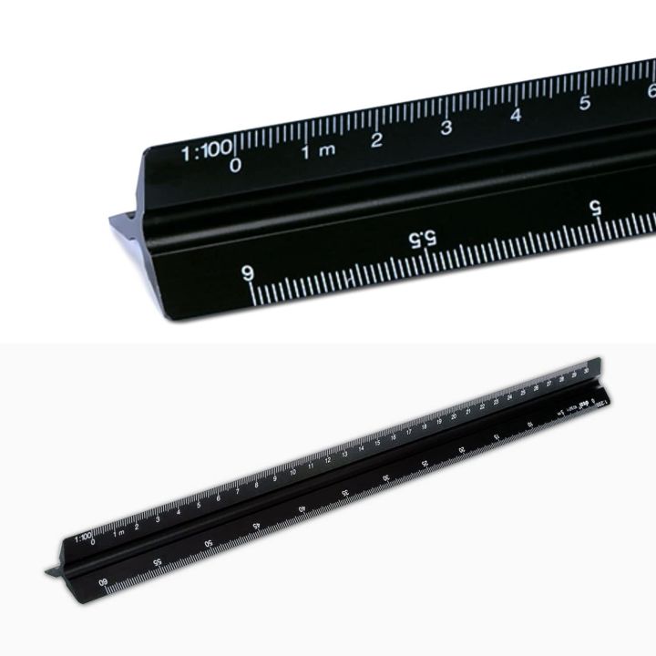 NAMUNY%20Architectural%20Ruler%2030%20cm%20Aluminum%20Triangular%20Ruler%20Various%20Scales%201:20,%201:25,%201:50,%201:75,%201:100,%201:125%20for%20Architects%20-%20Image%205