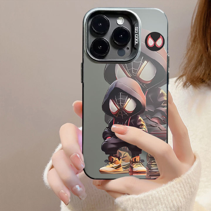 MissConnie%20Q-version%20Black%20White%20Spider%20Man%20Phone%20Case%20Compatible%20for%20IPhone%2015%2011%2012%2013%2014%207%208%20Pro%20Max%20XR%20X%20XS%20Max%20Soft%20Shockproof%20Cover%20-%20Image%202