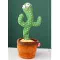 Dancing cactus toy | Talking cactus Stuffed Plush Toy | Electronic toy with song plush cactus potted toy | Early Education Toy For kids. 