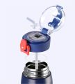 500ml Korean Stainless Steel Thermal Flask With Straw Portable Thermal Water Bottle. 