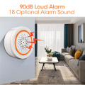 1 PCS Tuya ZigBee Smart Sound And Light Siren Sensor Smart Life Home Security System Tuya Gateway Hub Siren Alarm For Tuya. 