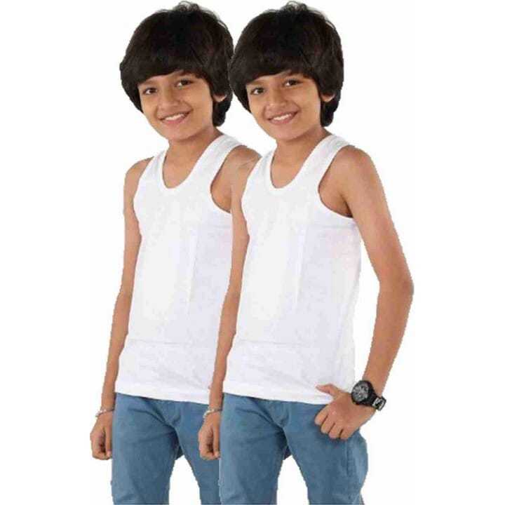 PACK Of 2 Vest/ Sando/ Sleeveless for Kids & Boys  By Rc