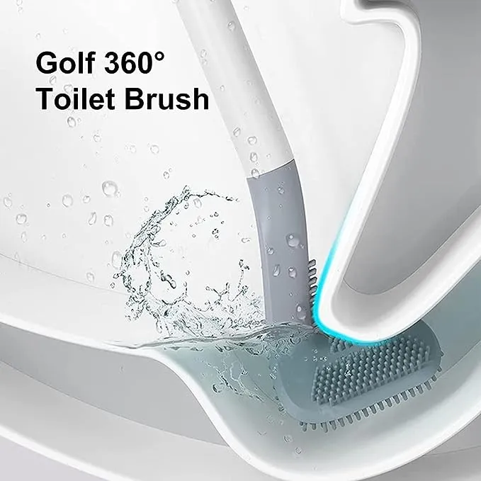 Golf%20Club%20Shaped%20Silicone%20Toilet%20Brush%20With%20Flexible%20Bristles%20-%20Image%203