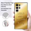 Money Gold Cash Art Design Phone Case Samsung Galaxy S25 S24 S22 S23 Ultra S21 S20 Plus 5G Frosted Non-Slip Full Cover Soft Case. 