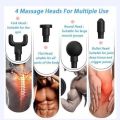 Mini Massage Gun with Adjustable Speed / Compact and Silent Portable Muscle Relaxation Vibration Massage Fitness Device. 
