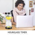 Drain hourglass scullet clock sand watch hourglass sand 45/60 minutes 10/15/1/3/5/20/30/ kids gift sand timing hourglass home decoration. 