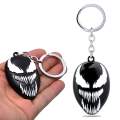 Venom Keychain Superhero Collectible Metal Key Chain Spiderman Gift Key Ring for Car Bike Men Women Keyring Key Chain. 
