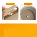 Practical 304 Stainless Steel Round Lunch Container 420ml Insulated Food Storage Portable Lunch Box For Office. 